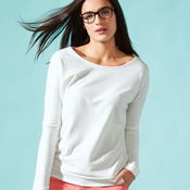 Women's Terry Long Sleeve Scoop