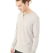 Eco-Mock Twist Long Sleeve Henley