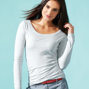 Women’s Triblend Scoop Neck Long Sleeve T-Shirt